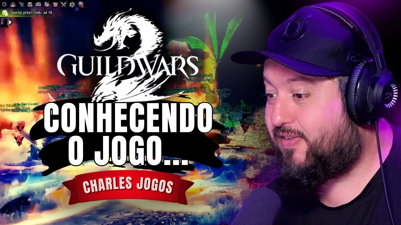 🟣 VALE A PENA JOGAR GUILD WARS 2? || @CHARLESJOGOS