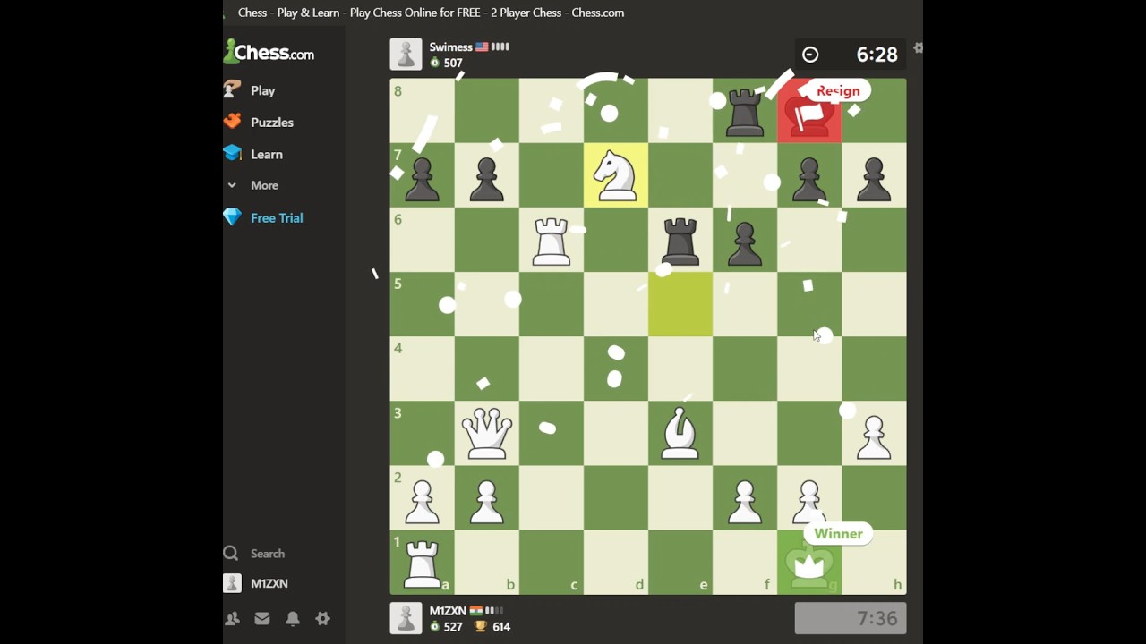 perfect chess game