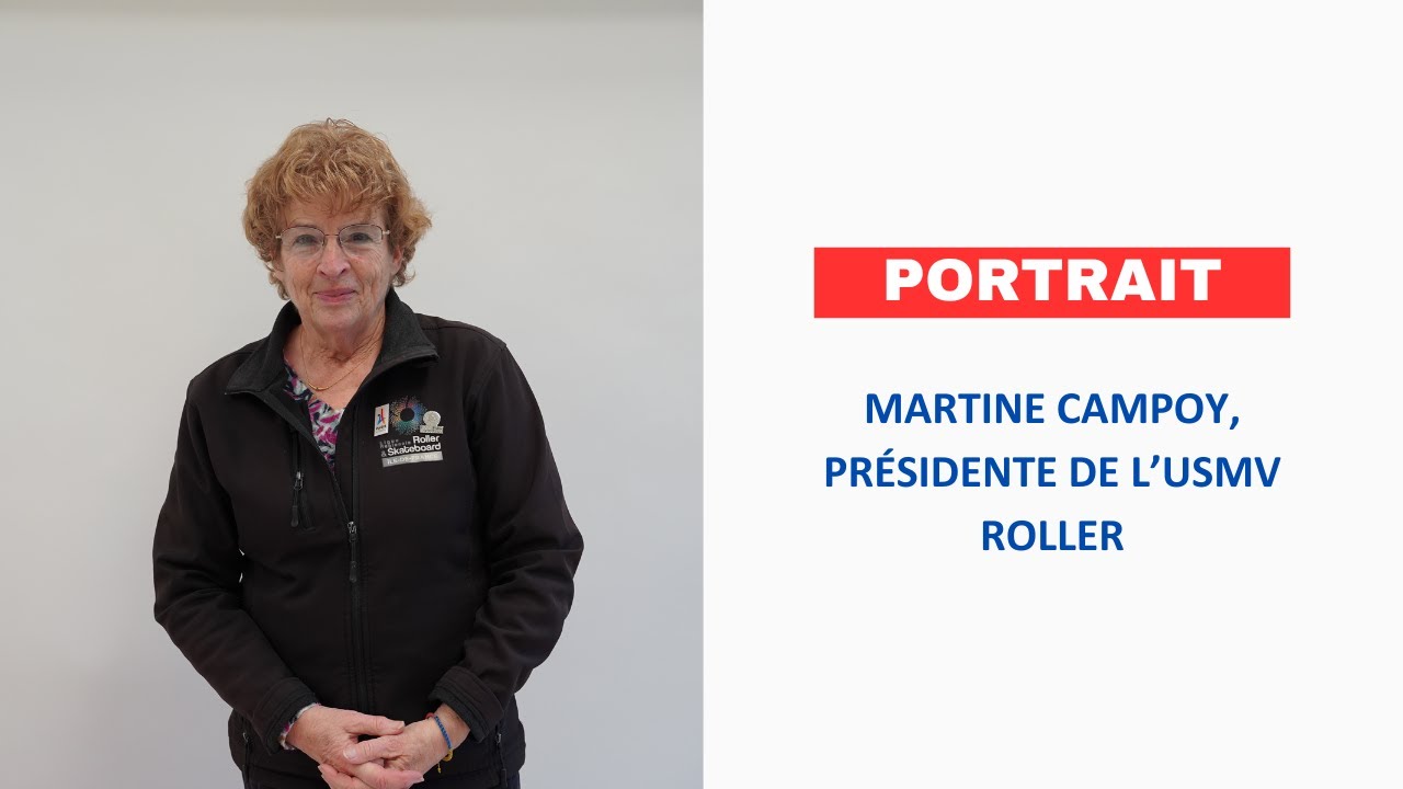 Portraits des vœux 2026 : Martine Campoy, présidente de l'USMV Roller