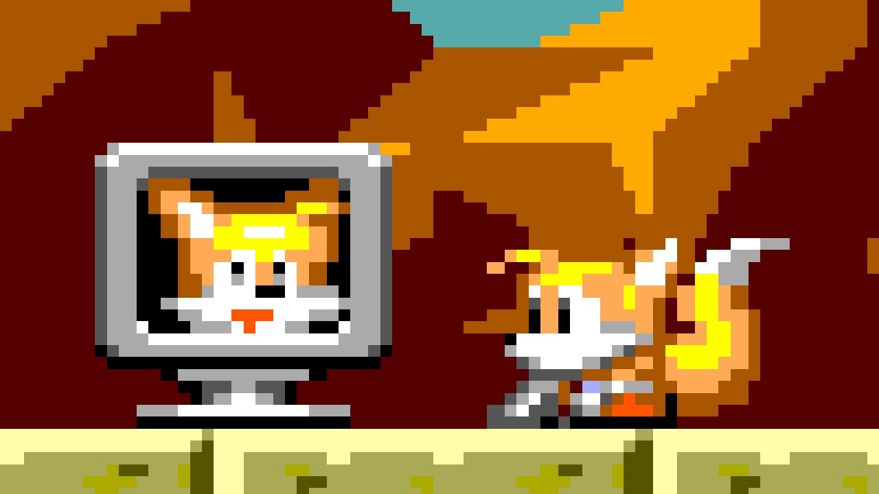 Sonic Hack - Tails in Sonic 2 (Master System)