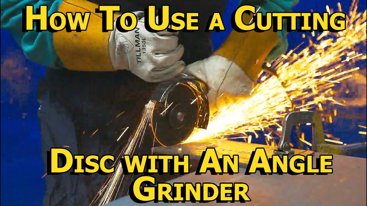 How to use a Cutting Disc with an Angle Grinder