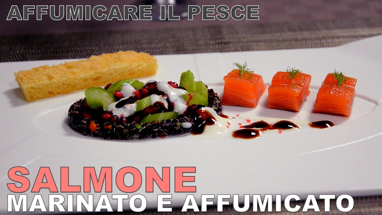 Affumicare il pesce - Salmone Marinato e Affumicato - Tecniche di base