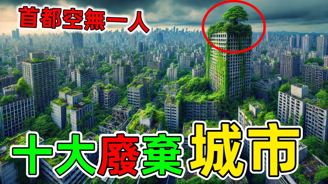 全球十大廢棄城市｜從繁華的城市變成空無一人的鬼城究竟發生了什麼#廢棄城市 #十大廢棄城市 #空城 #鬼城 #世界之最 #王宇觀地球