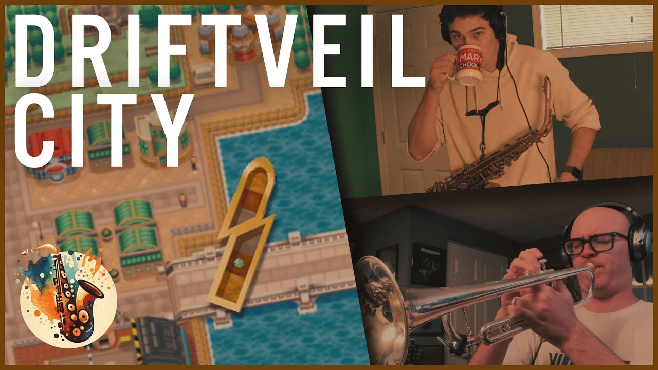 Driftveil City | Big Band Jazz Cover [FEAT. Elijah Doyle] | Pokémon B/W