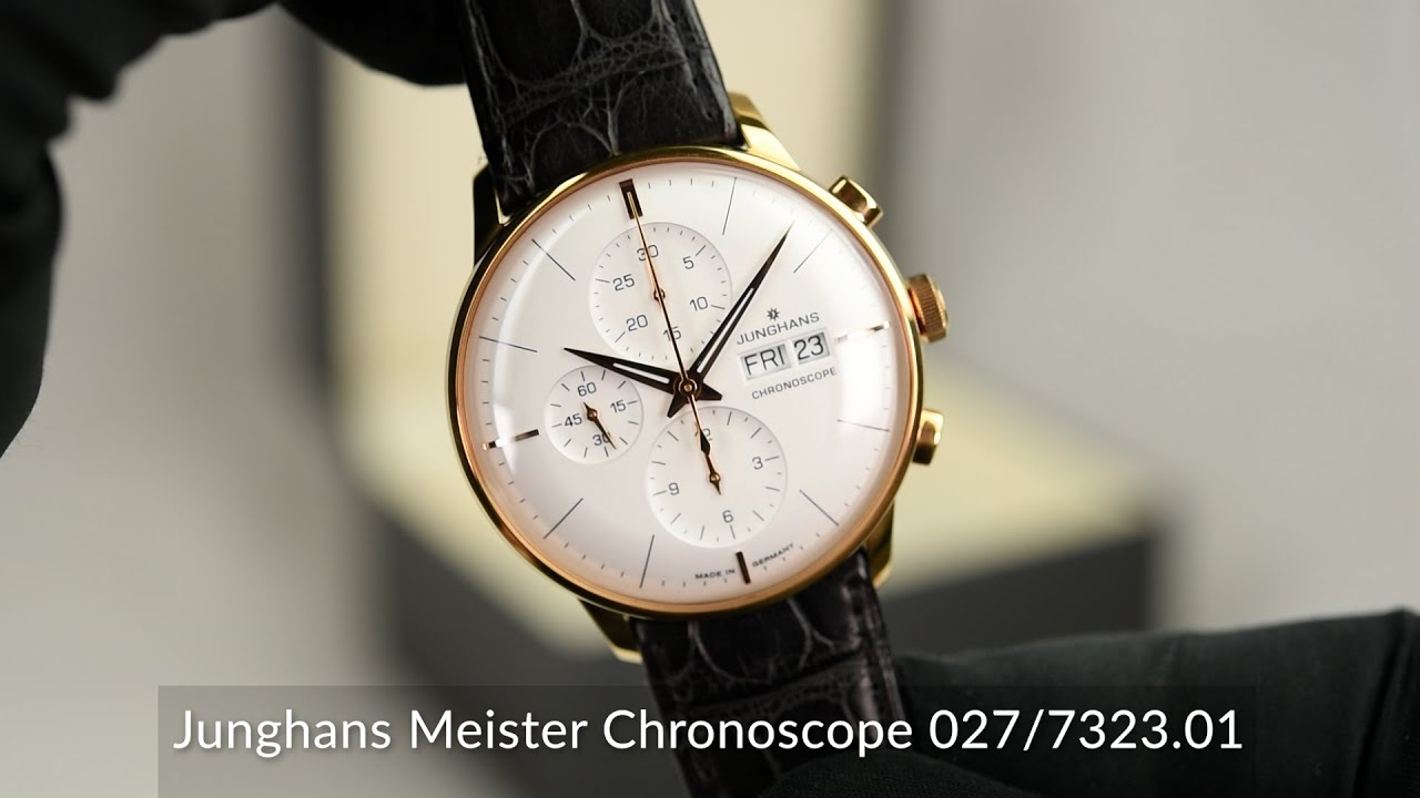 Junghans Meister Chronoscope 027/7323.01