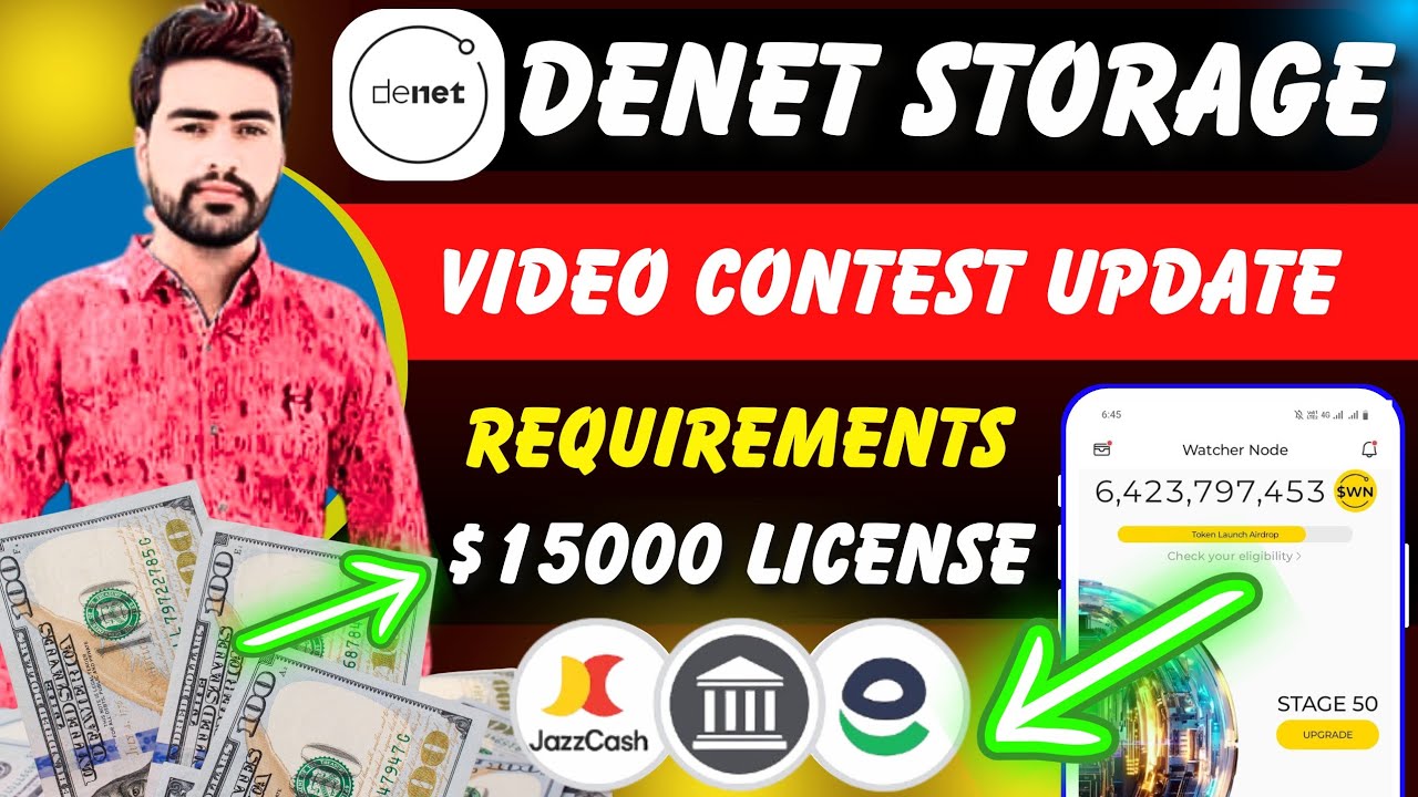 how to withdraw denet storage airdrop | denet storage airdrop withdrawal | denet airdrop withdraw