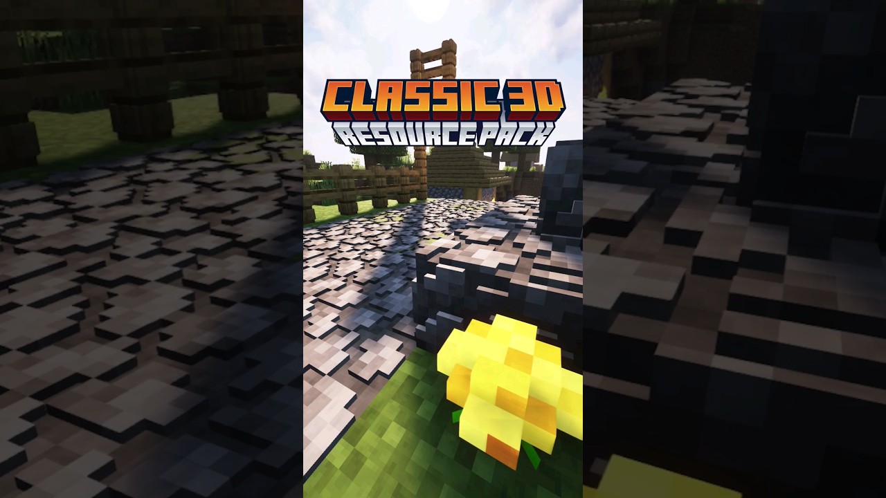 Minecraft 3D Resource Pack #minecraft #minecraftresourcepack