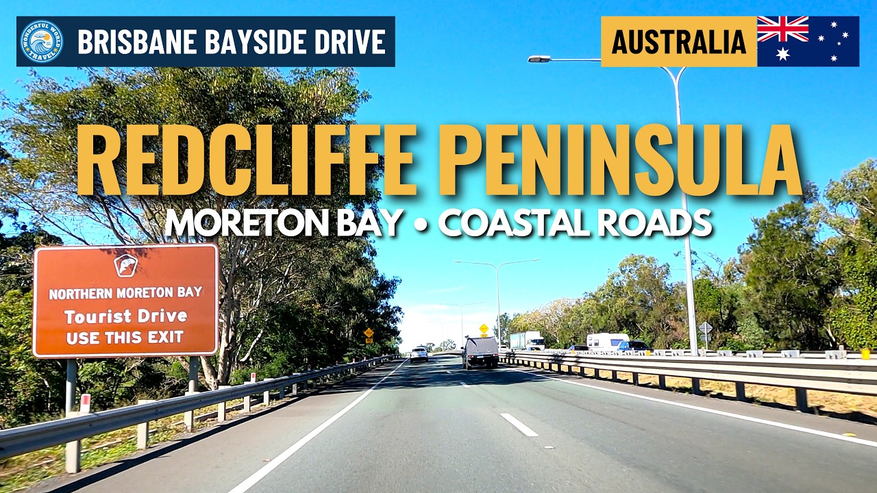 Driving Through the Northern Suburbs of Brisbane Australia [UHD 4K] - Wonderful World