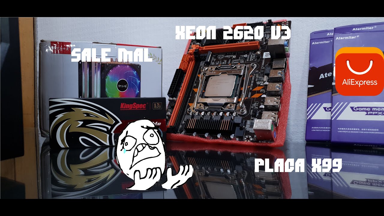 PC CHINO X99 XEON 2620-V3 16GB RAM || ALIEXPRESS UNBOXING Y ARMADO SEGUNDA PC CHINA (SALE MAL T-T)