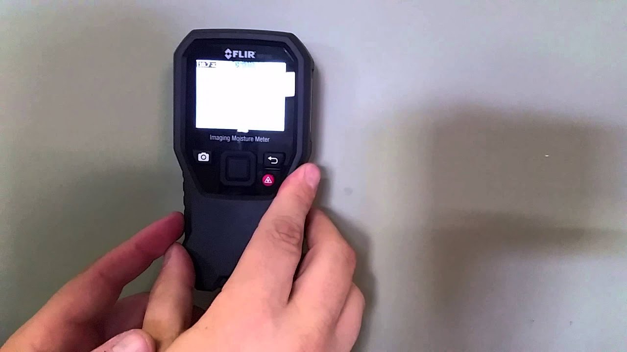 Quick overview of FLIR MR160 Thermal Camera Moisture Meter