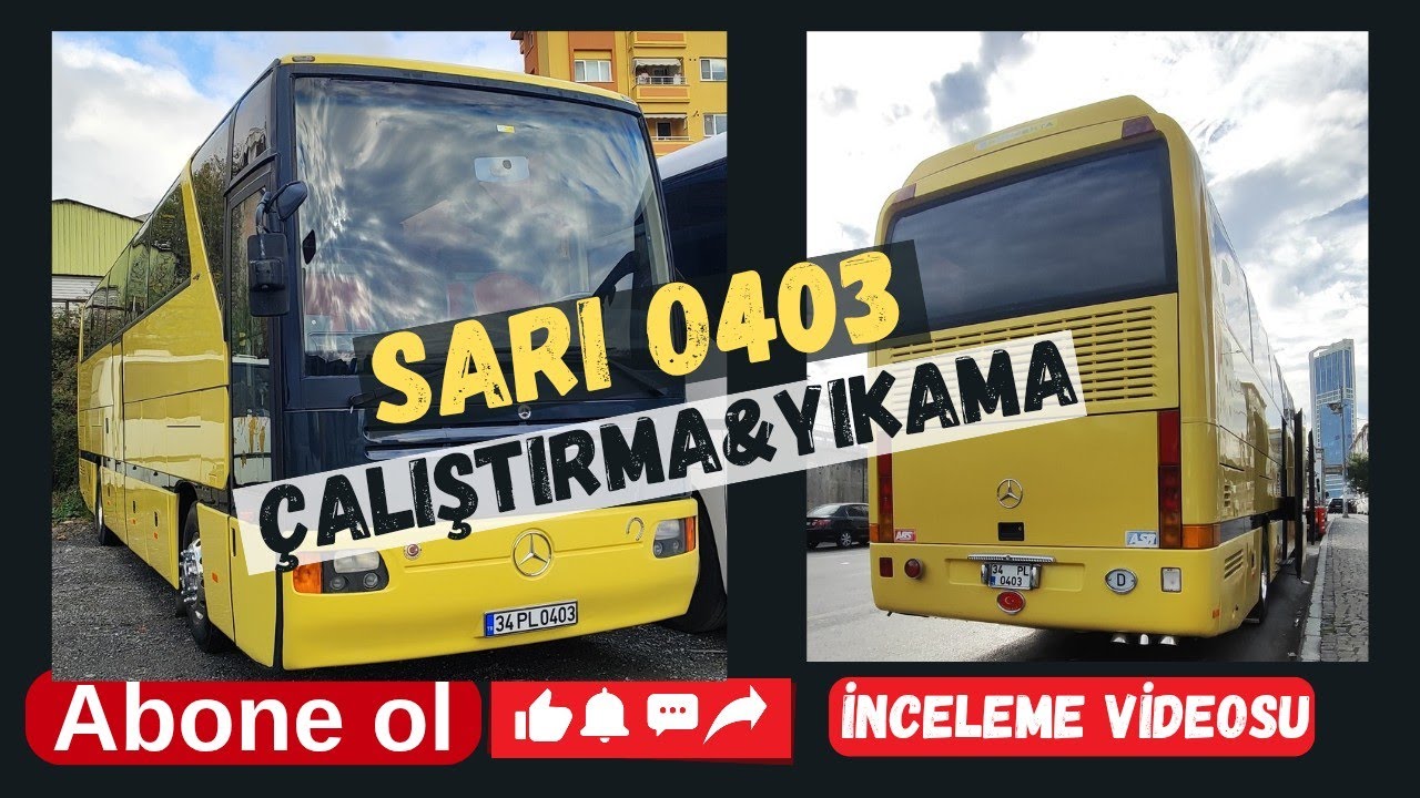 403Çalıştırma&Yıkama #403 #travego #otobüs #şoför #travego #keşfet #otobüsvideoları