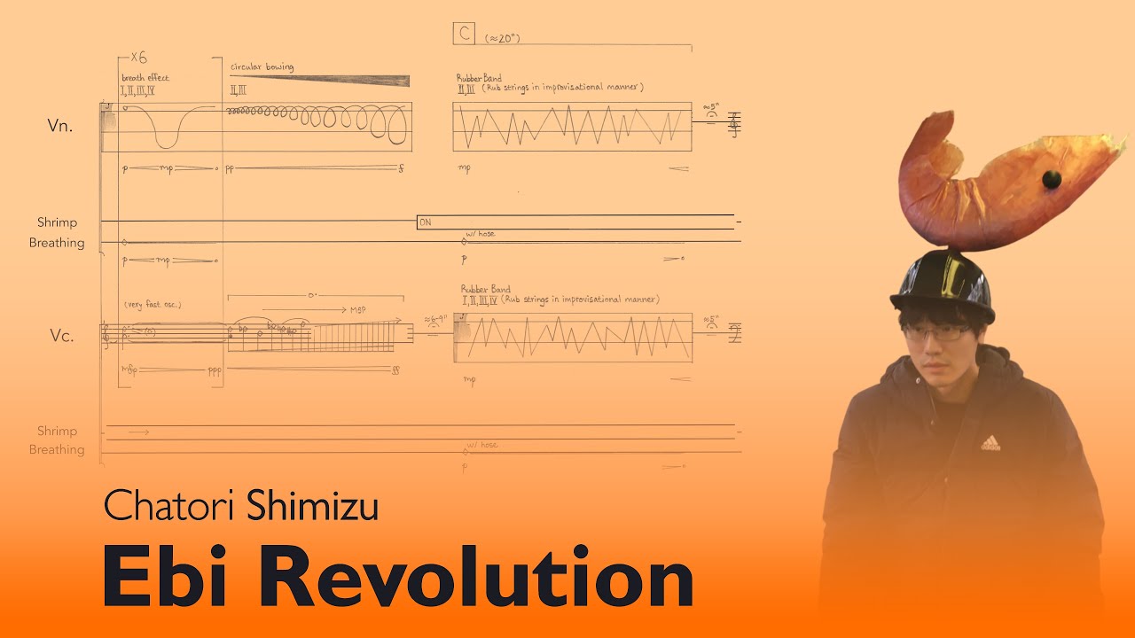 Chatori Shimizu – Ebi Revolution (2022) [score + video]