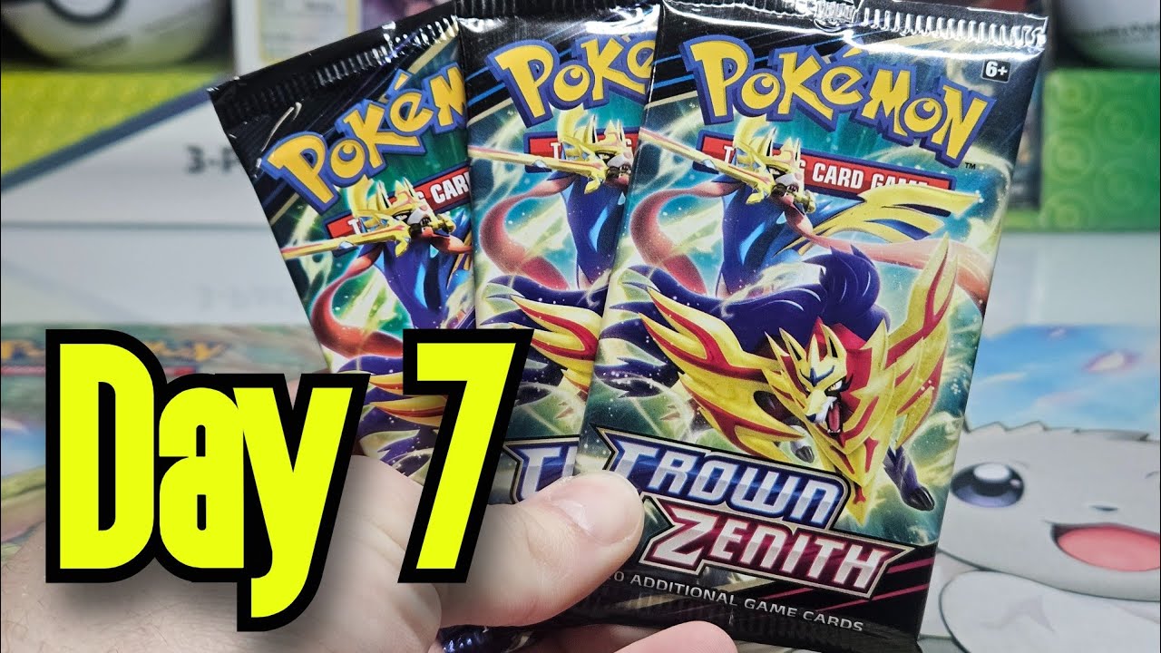 Открываю 3 упаковки Crown Zenith (30 лет Pokémon!)