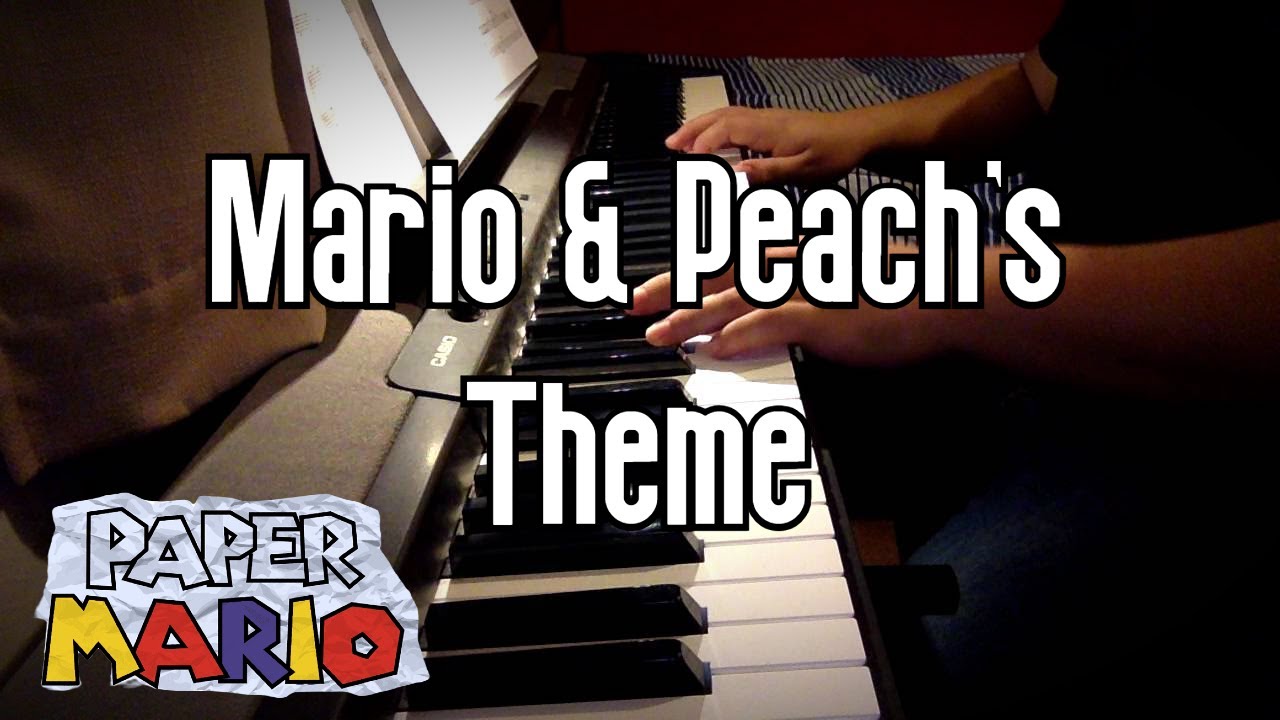 Paper Mario - Mario and Peach's Theme (Piano Cover)