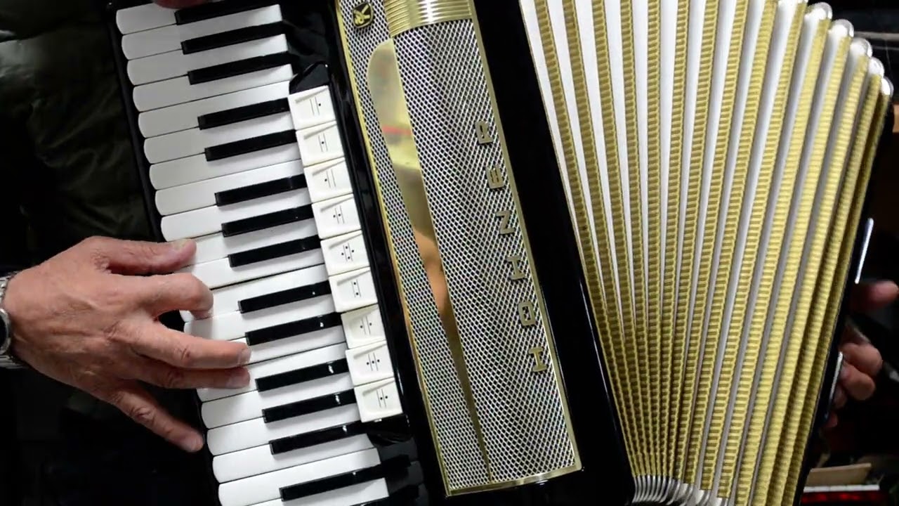 Hohner Lucia IV P - 96 bass for sale @ Petrof Musicstore - part 1