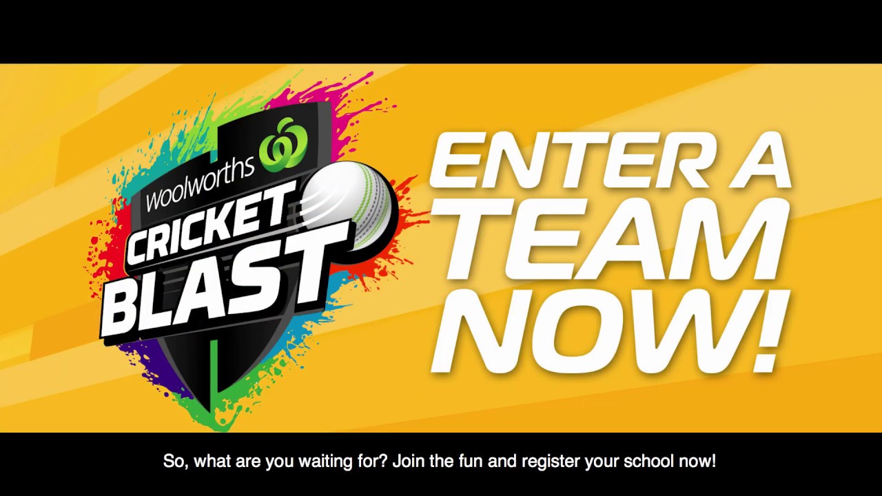 Woolworths Cricket Blast School Cup