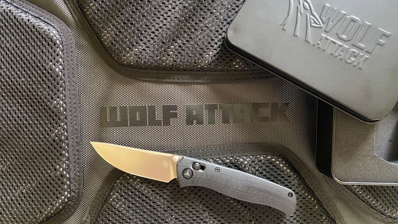 Canivete 255 Wolf Attack - Uma joia letal!