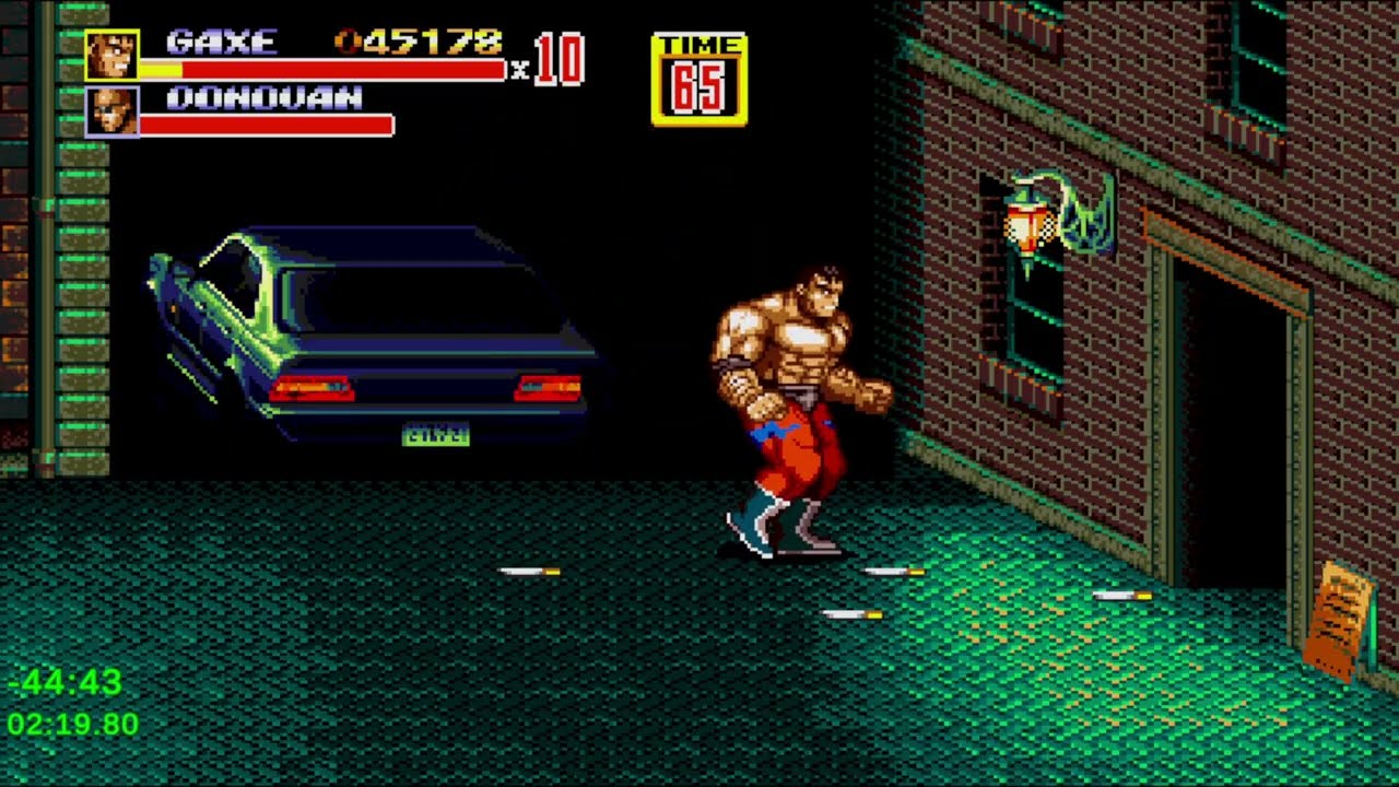 Streets of Rage 2 New Era - Max MEGAMANIA Speedrun 44:47.36 (v3.1.0)