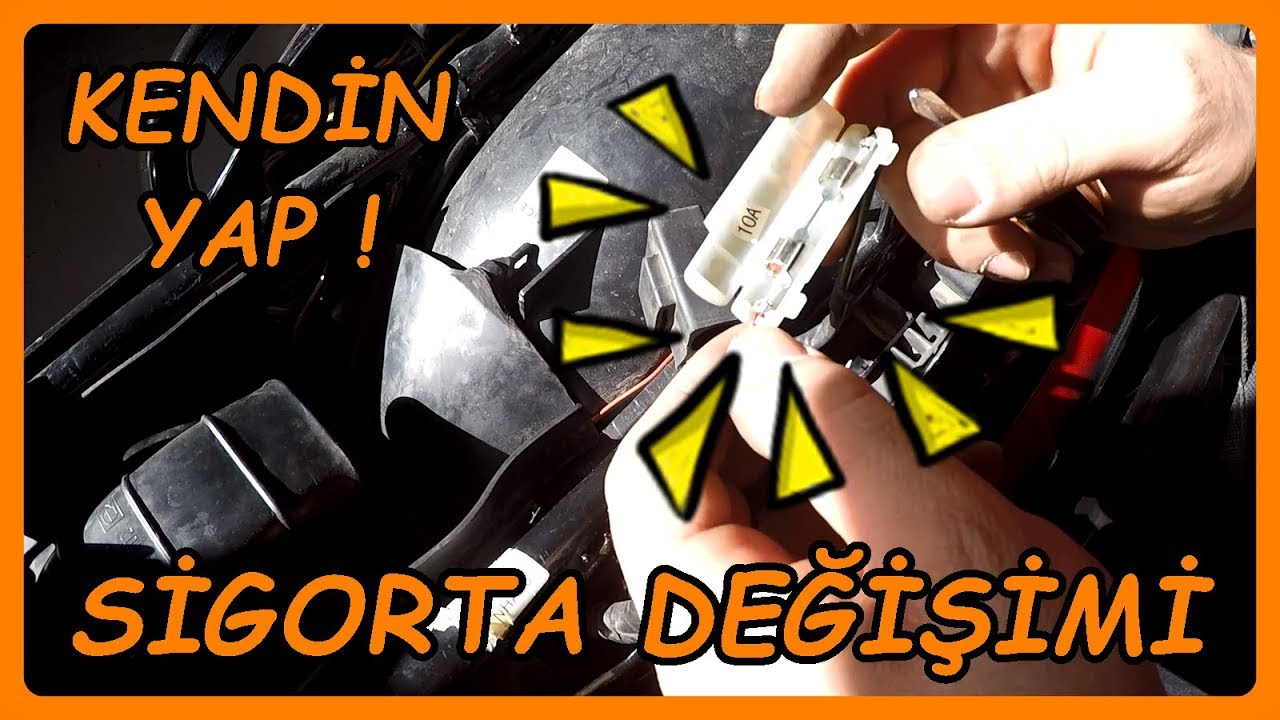 HONDA CBF 150 SİGORTA DEĞİŞİMİ NASIL YAPILIR ?