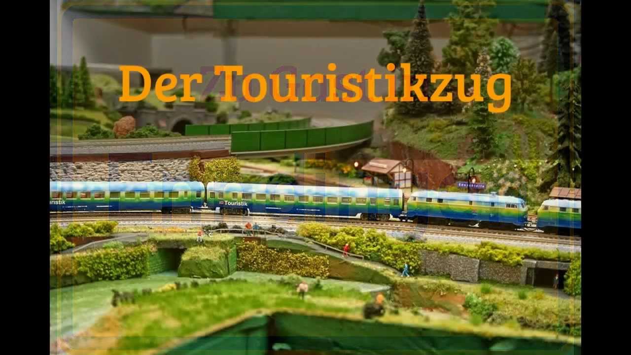 Modellbahn: der Touristikzug in Enndingen