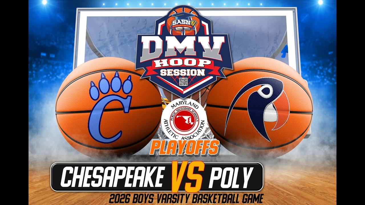 Poly Engineers vs Chesapeake Cougars | MD States Playoff Highlights | DMV Hoop Session