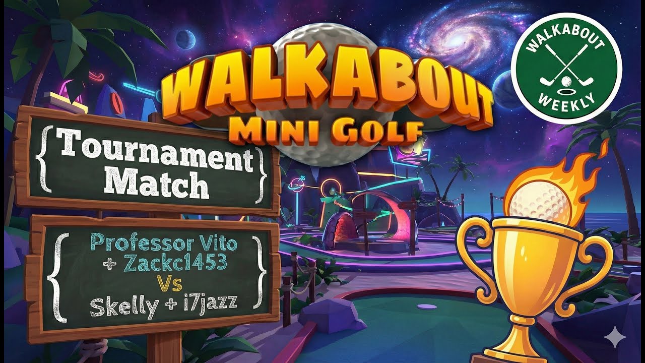Walkabout Mini Golf | Tournament Match | Professor Vito + Zackc1453 Vs Skelly + i7jazz