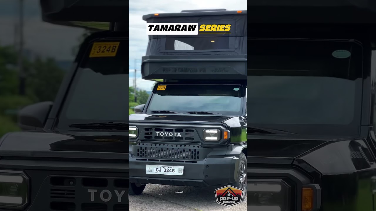Check out our Pop Up Campers PH Tamaraw Series