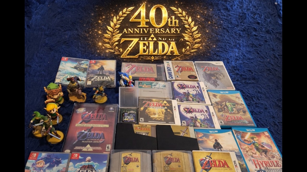 40 AÑOS DE ZELDA: ¿La Mejor Saga de la Historia? Mi Colección y Predicciones
