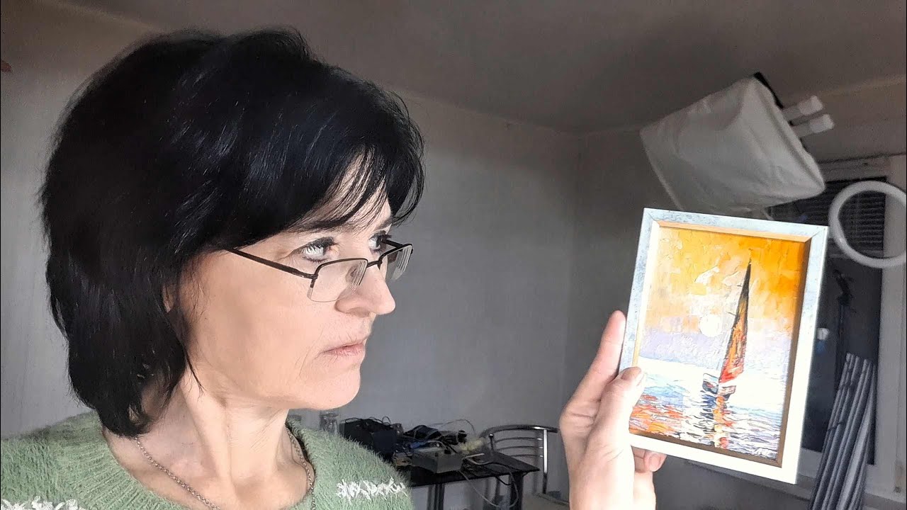 Дарю маленькую картину. Обычный день без света
