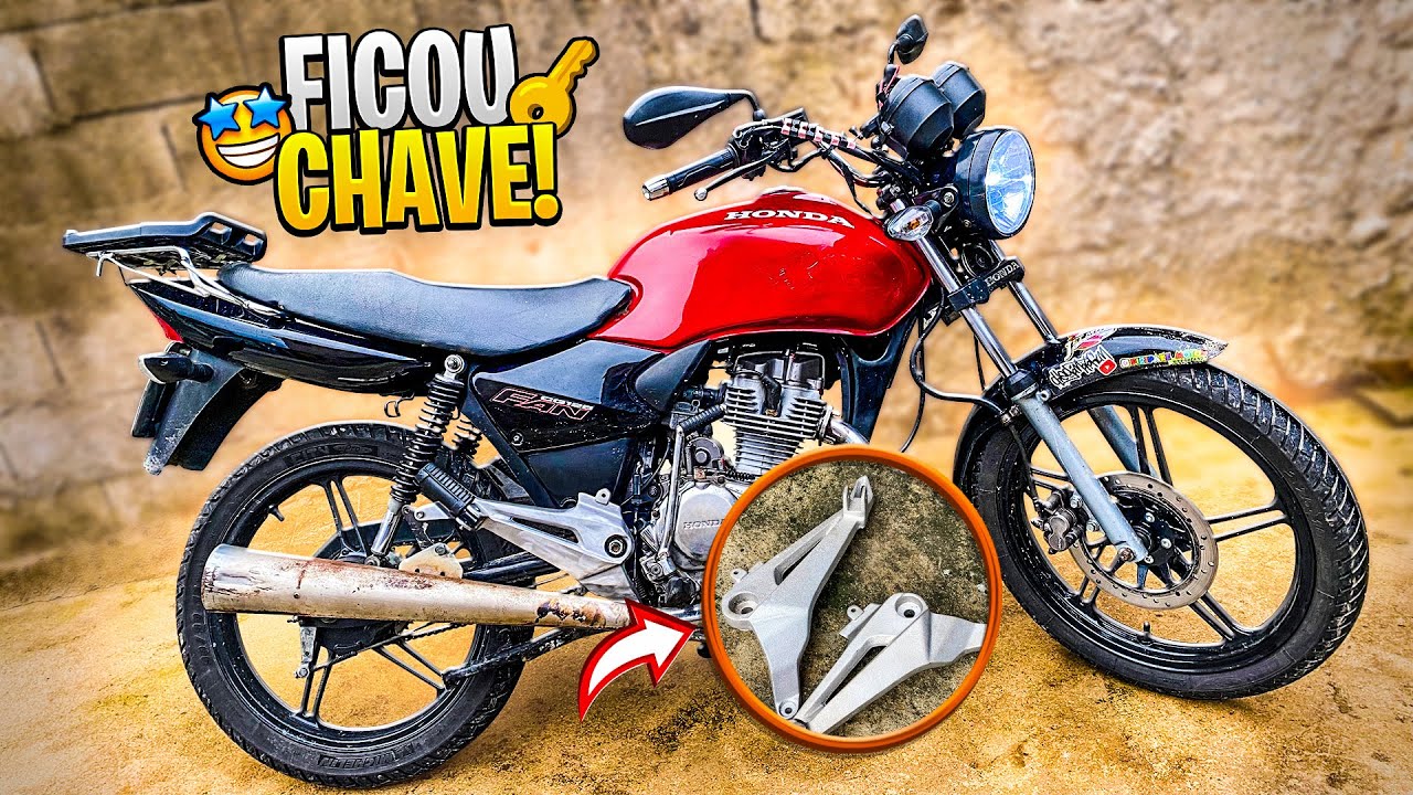 LANCEI NA FAN 125 BACALHAU DE TITAN MAIS NOVA!