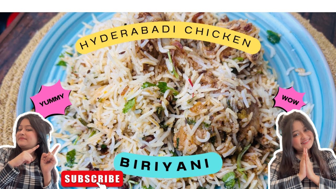 Kaise Banaye Hyderabadi Chicken Biryani Banane Recipe | How To Make Easy Dum Biryani at Home | 