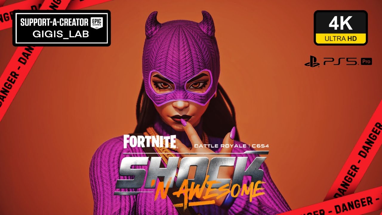 FORTNITE On PS5 PRO Gameplay VALENTINA Skin Showcase Review 4K HDR