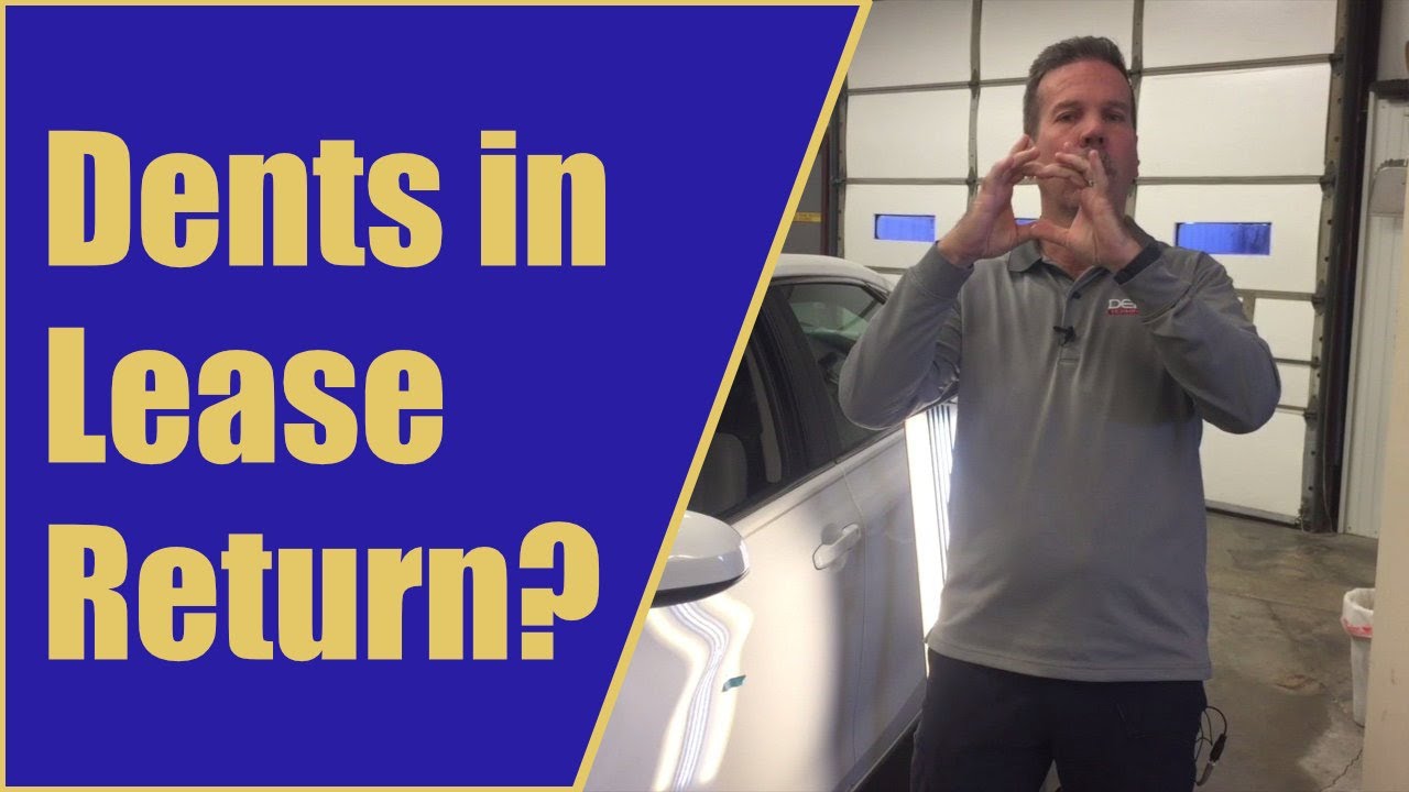 Lease Return needs Dent Repair - Paintless Dent Removal Free Inspection Before Returning Lease