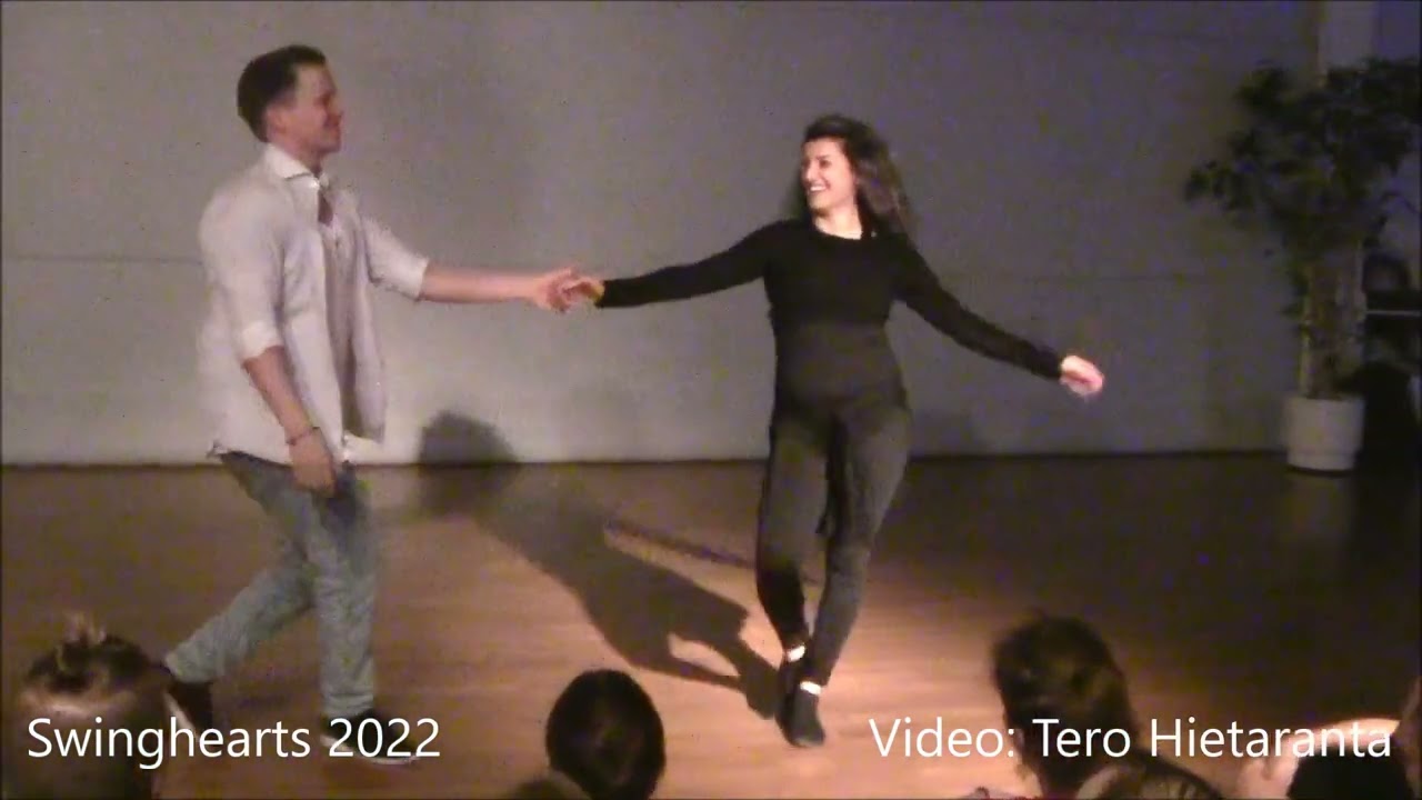 Tuomas Sillanpää & Karin Kakun , West Coast Swing Pro Show, Swinghearts 2022, Finland