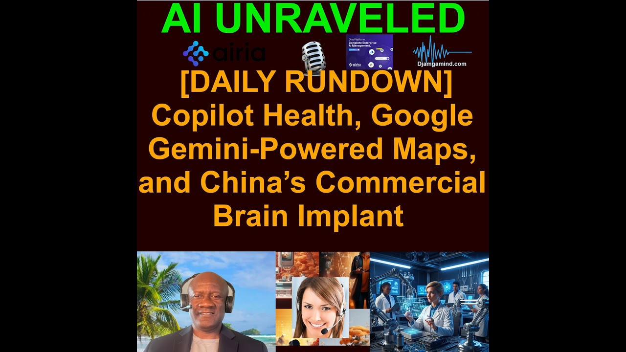 [DAILY NEWS RUNDOWN] Microsoft’s step toward ‘medical superintelligence’, Google launches Gemini-...