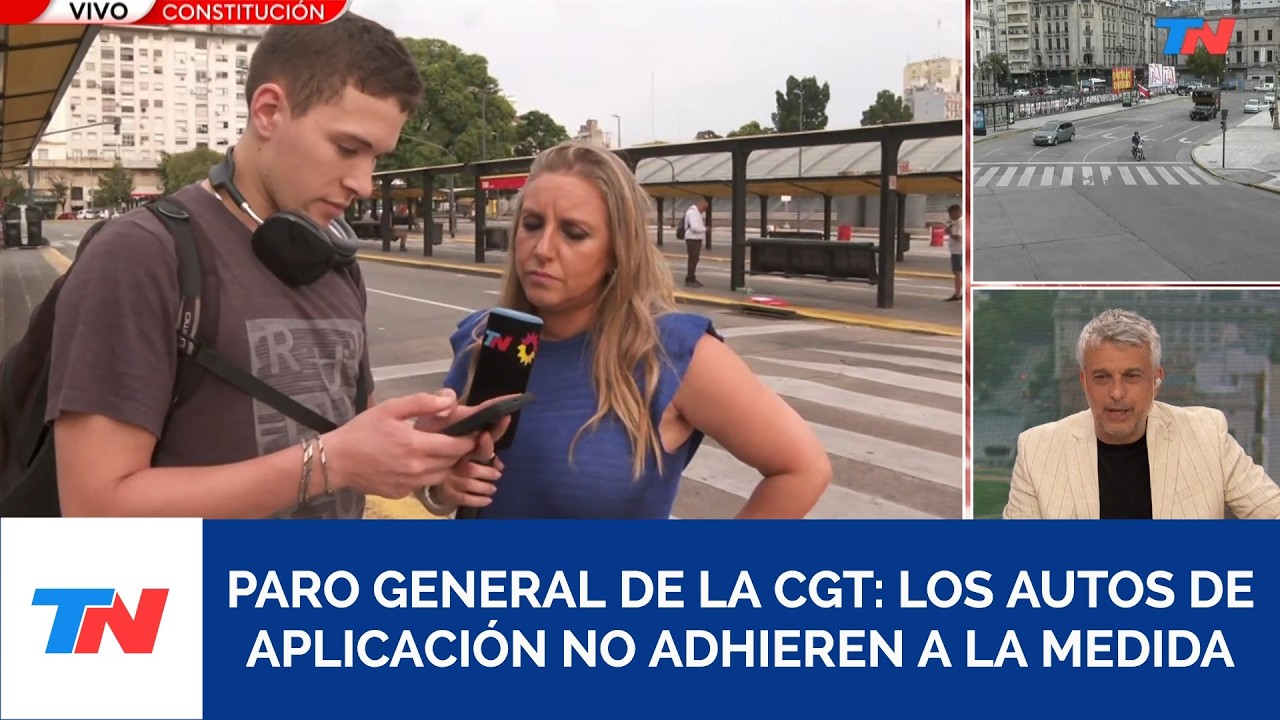 PARO GENERAL DE LA CGT I Qué servicios de transporte que funcionan para los que van a trabajar
