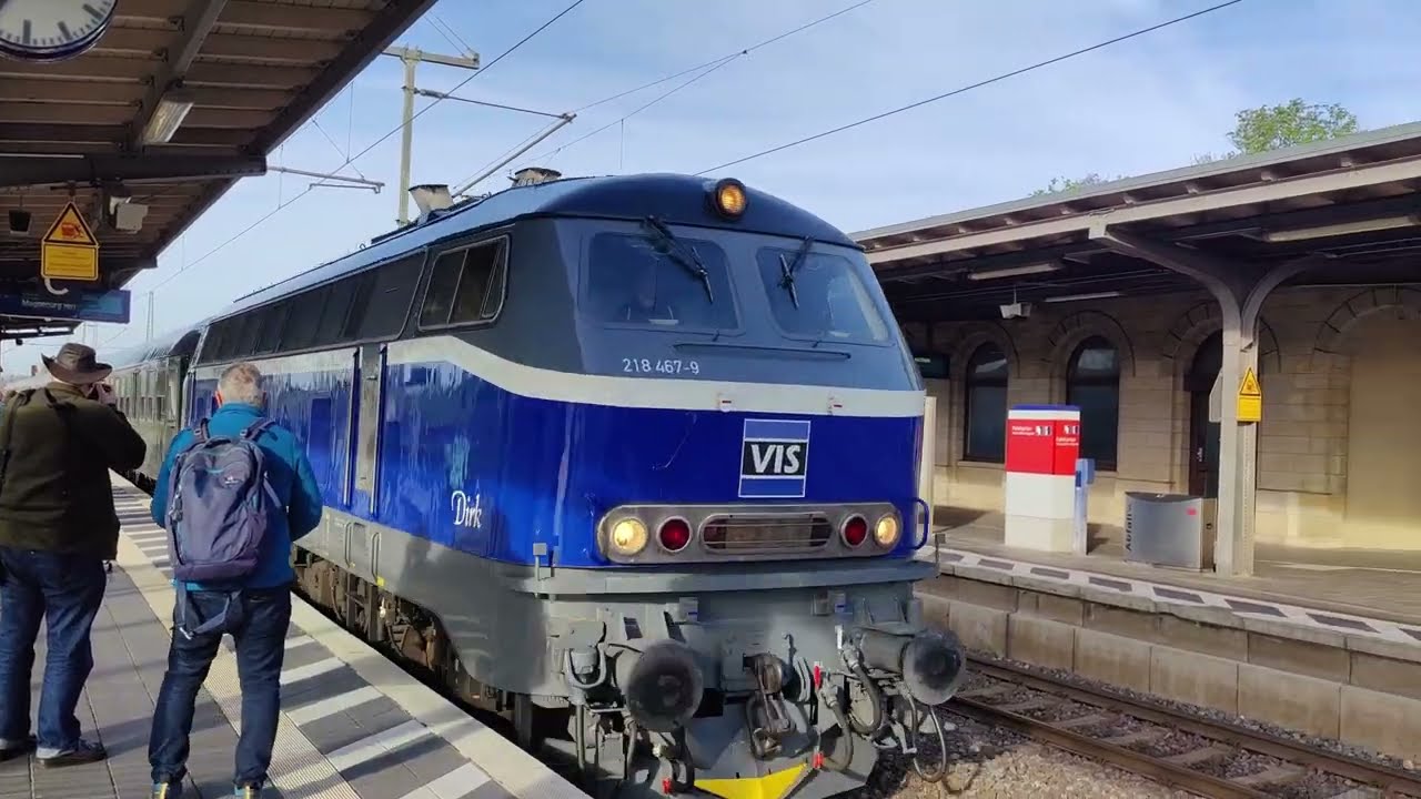 Sonderzug nach Dresden 2024 mit 01 1104 + 23 1097