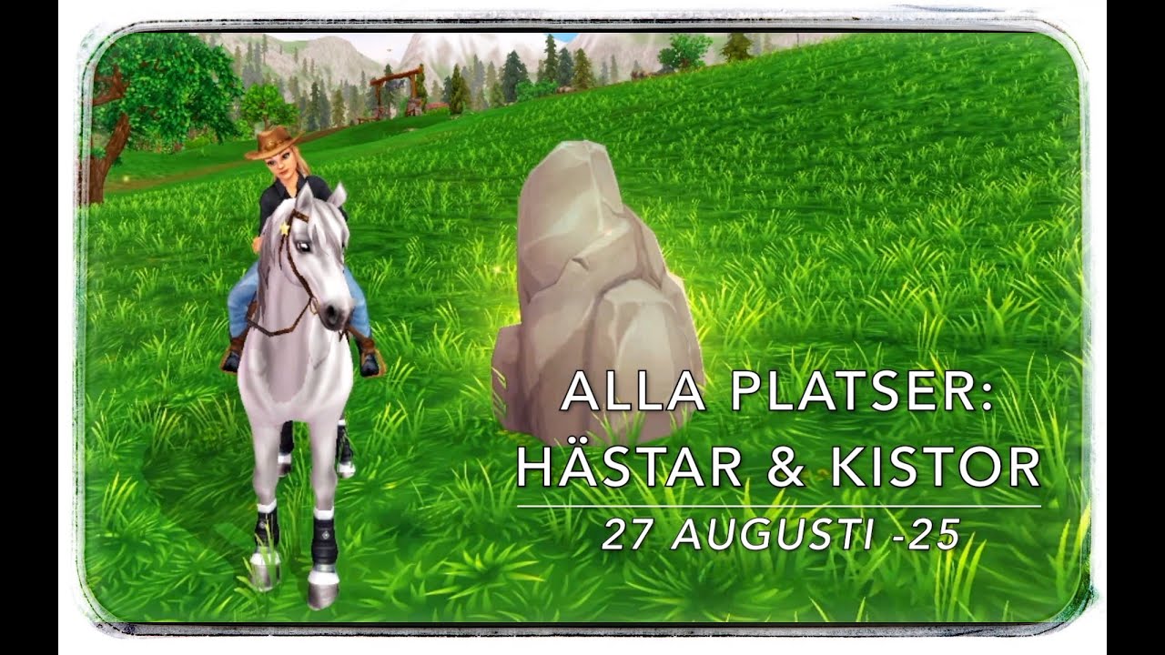 ALLA PLATSER: hästar & kistor (onsdag 27/8) - CAMP WESTERN // Star stable