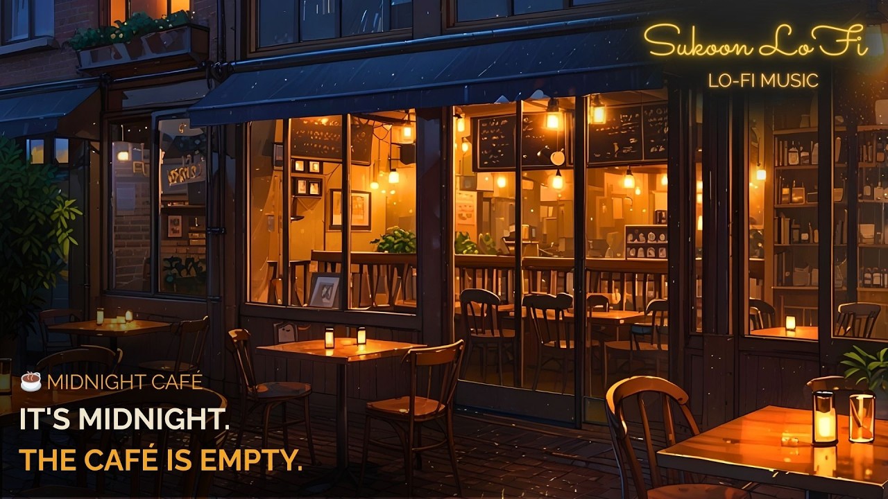 Midnight Café ☕ Soft LoFi for Lonely Hours