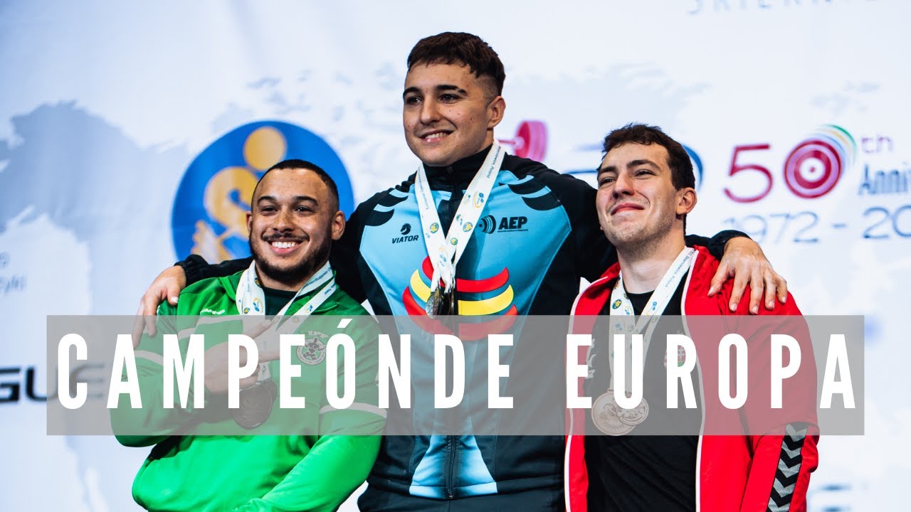 CAMPEÓN DE EUROPA DE POWERLIFTING