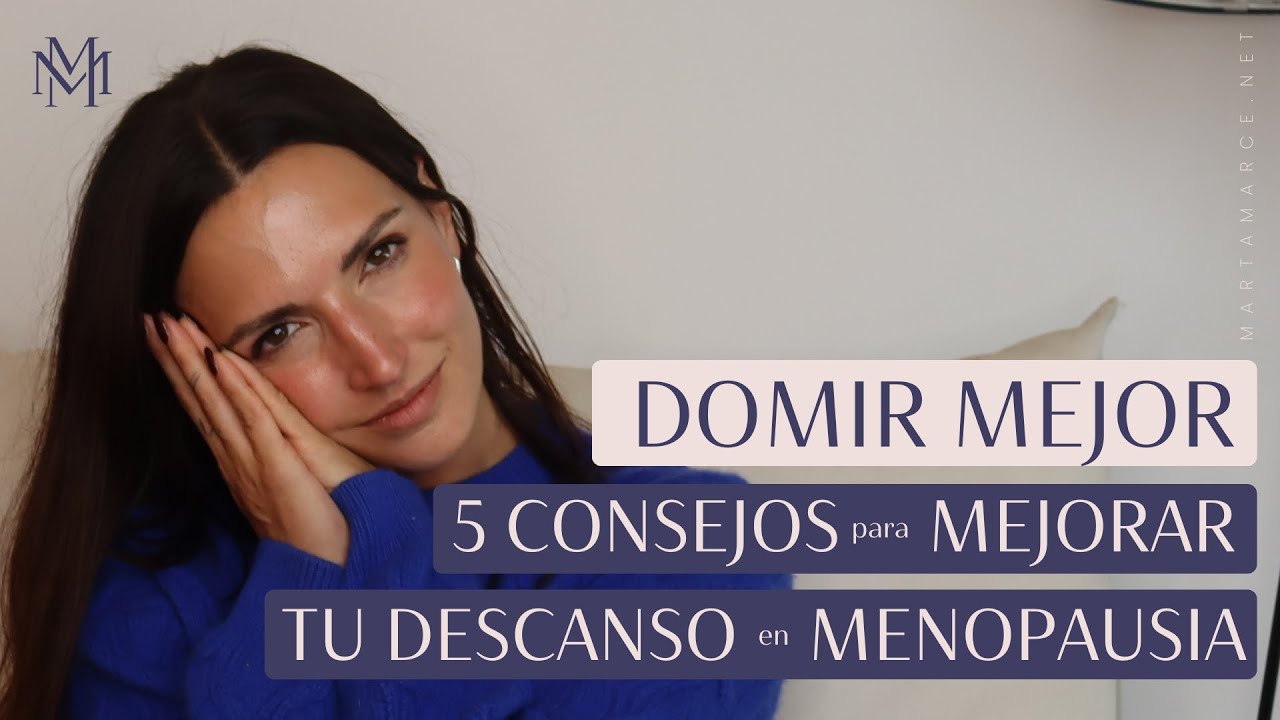 Mejora tu sueño en menopausia