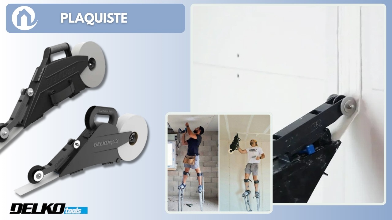 Banjo pour les bandes &agrave; joint placo Delko&reg; Tools | Krenobat