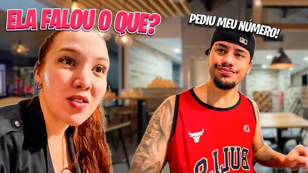 UMA MULHER DEU EM CIMA DO AVELINO E PEDIU O NUMERO DELE!!