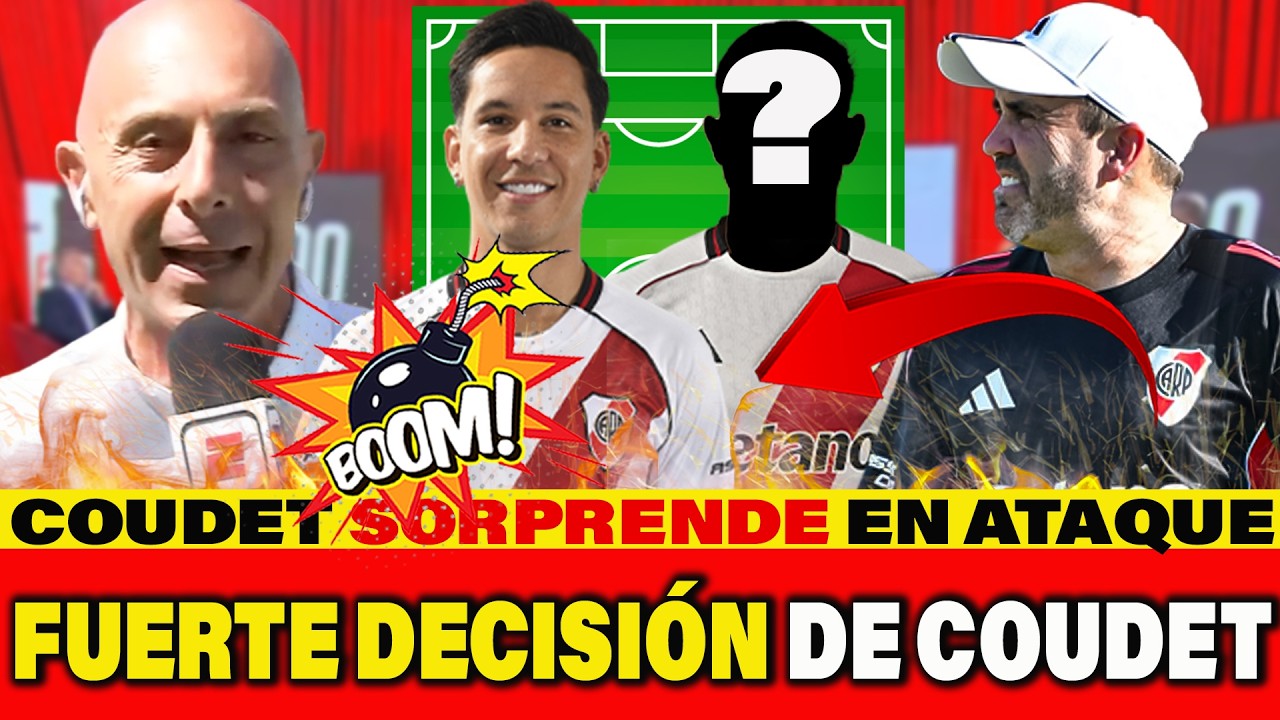 💣¿EL RIVER DE COUDET CON KENDRY PÁEZ? ⚡️ El sorpresivo 11 para el debut del Chacho