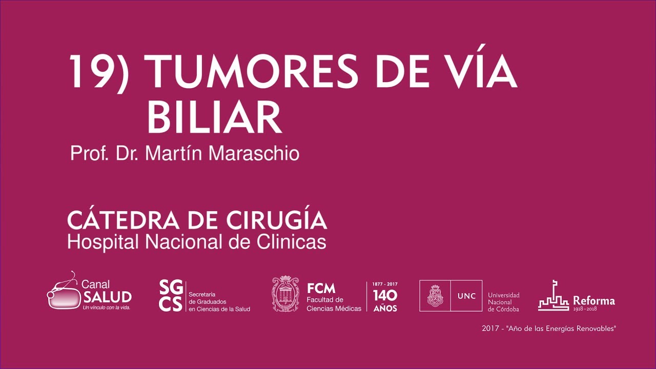019 Tumores de vía biliar