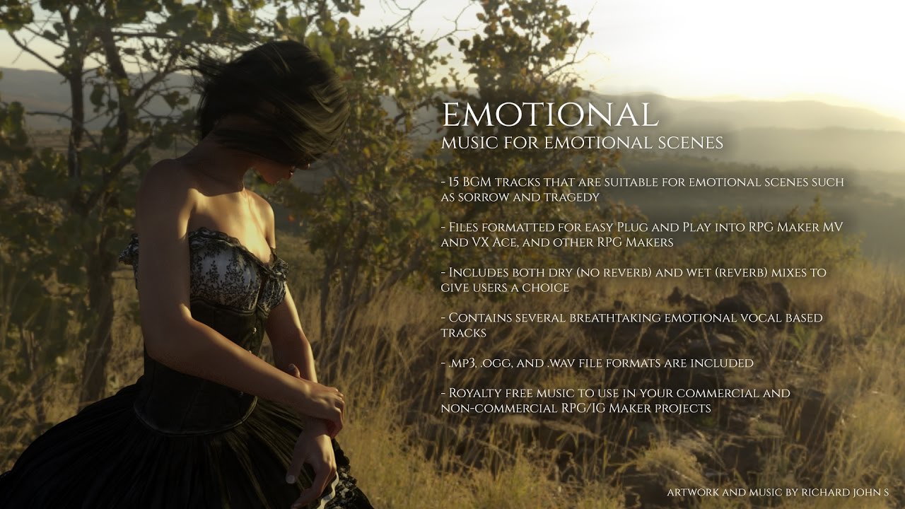 Emotional - Rpg Maker Music Pack