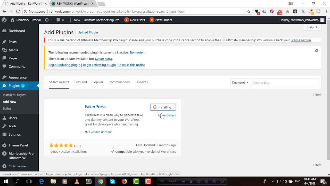 Dummy Post Generator WordPress Plugin | Setp By Step | RbnWork