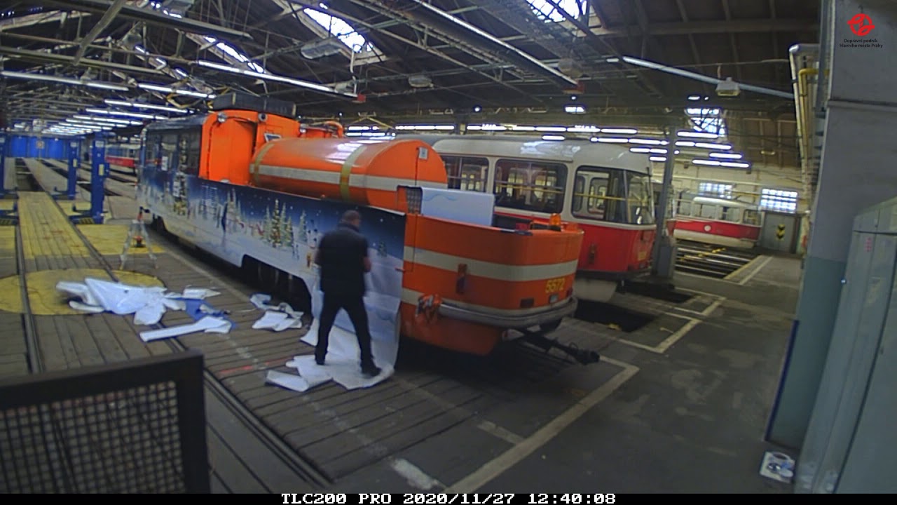 Jak jsme připravovali vánoční tramvaje?
