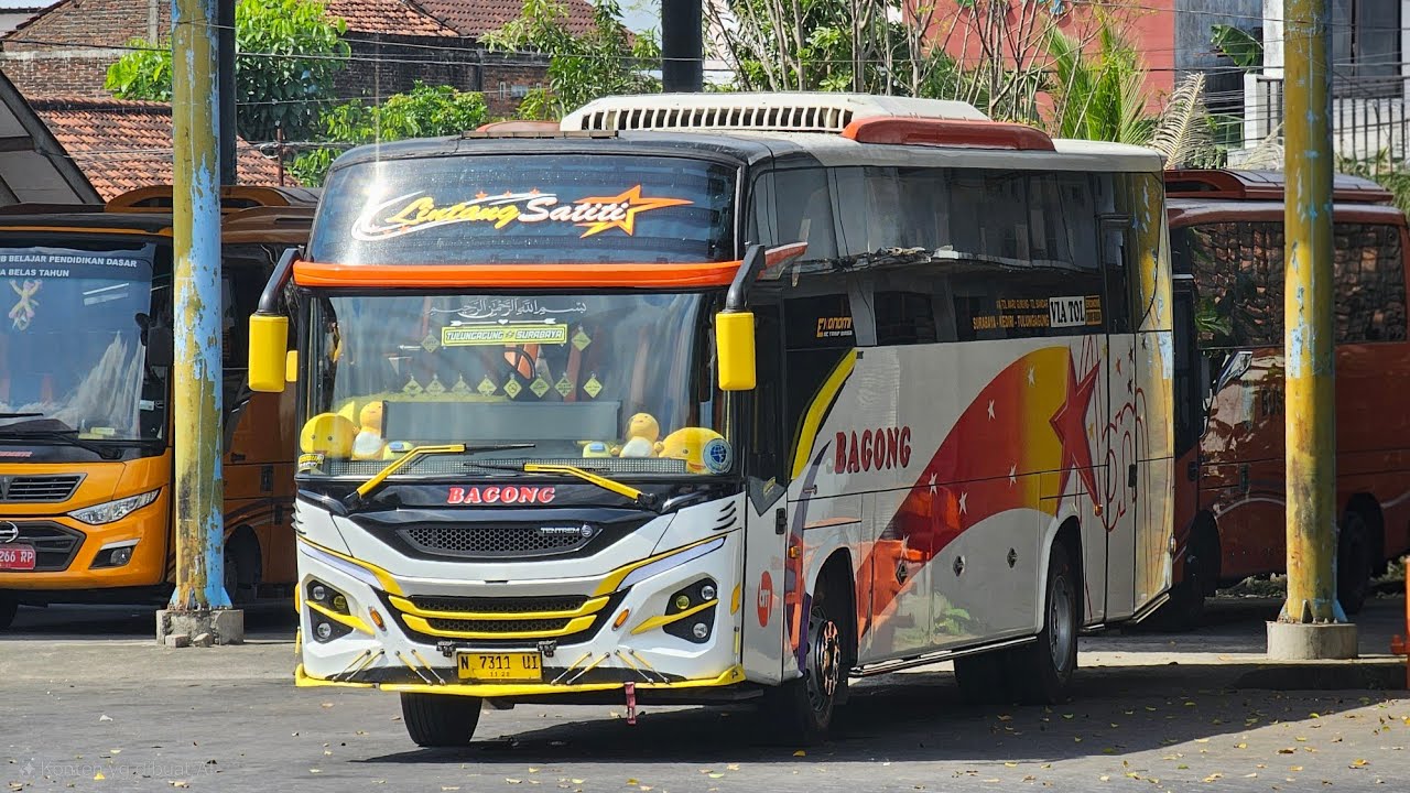 PEMAIN BALAP BUS TULUNGAGUNGAN || BAGONG BUS "LINTANG SATITI" EKONOMI AC DRIVER MAYOR EKO PAPAR