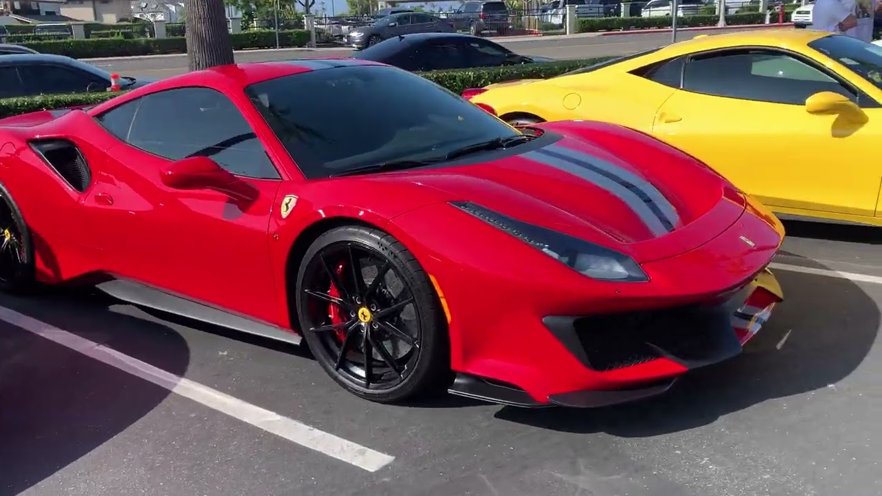 Cars and Coffee Ferrari of Newport Beach